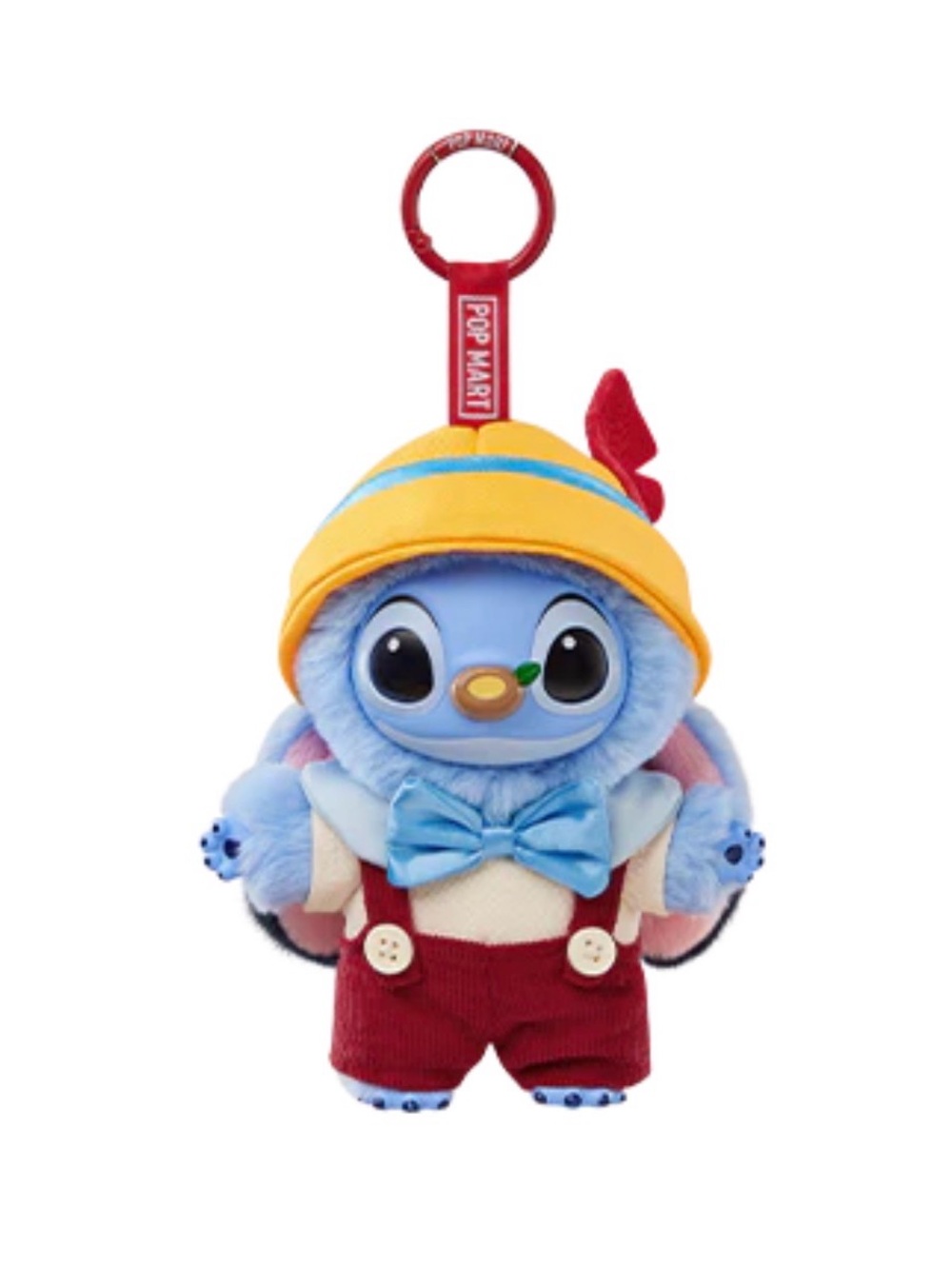 Pop Mart Stitch Adventure Series Pinocchio Stitch Vinyl Plush Pendant